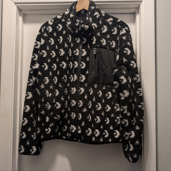 Converse Jackets & Blazers - NWT Converse Fleece Jacket Full Zip Jacket. Small